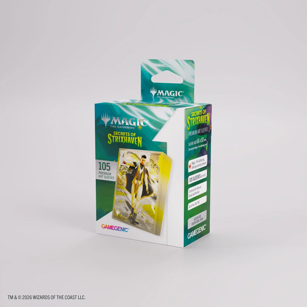 Gamegenic - Sleeves 105ct - MTG: Secrets of Strixhaven - Various Design - Image 11