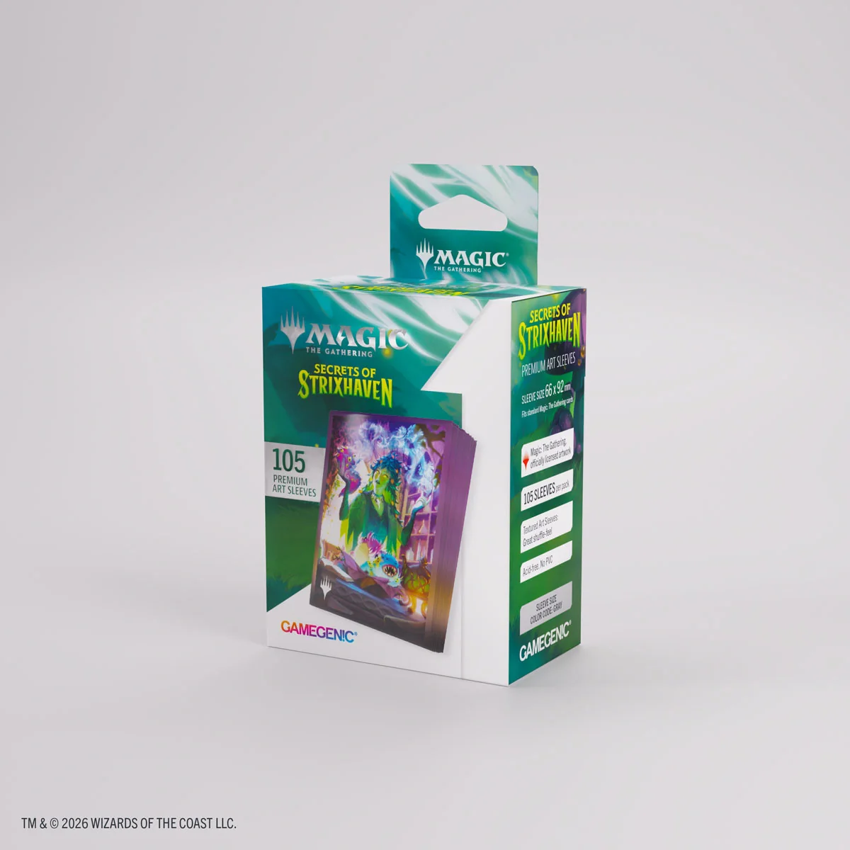 Gamegenic - Sleeves 105ct - MTG: Secrets of Strixhaven - Various Design - Image 15
