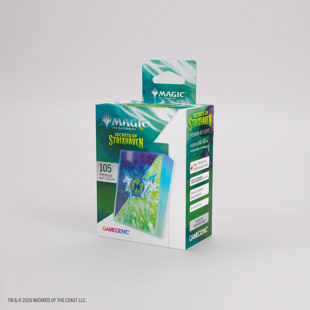 Gamegenic - Sleeves 105ct - MTG: Secrets of Strixhaven - Various Design - Image 4
