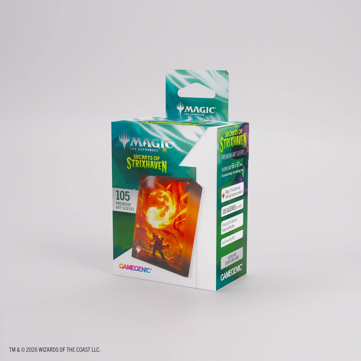 Gamegenic - Sleeves 105ct - MTG: Secrets of Strixhaven - Various Design - Image 9