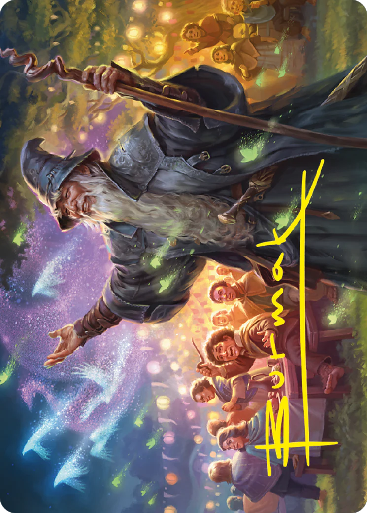 Gandalf, Friend of the Shire - Art Series (Gold-Stamped Signature) (ALTR)