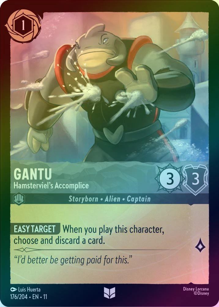 Gantu (Hamsterviel's Accomplice) - 176/204 - Uncommon (Foil)
