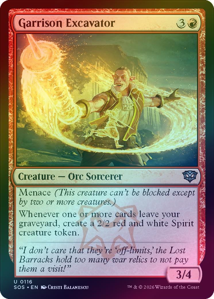Garrison Excavator (Foil) (SOS)