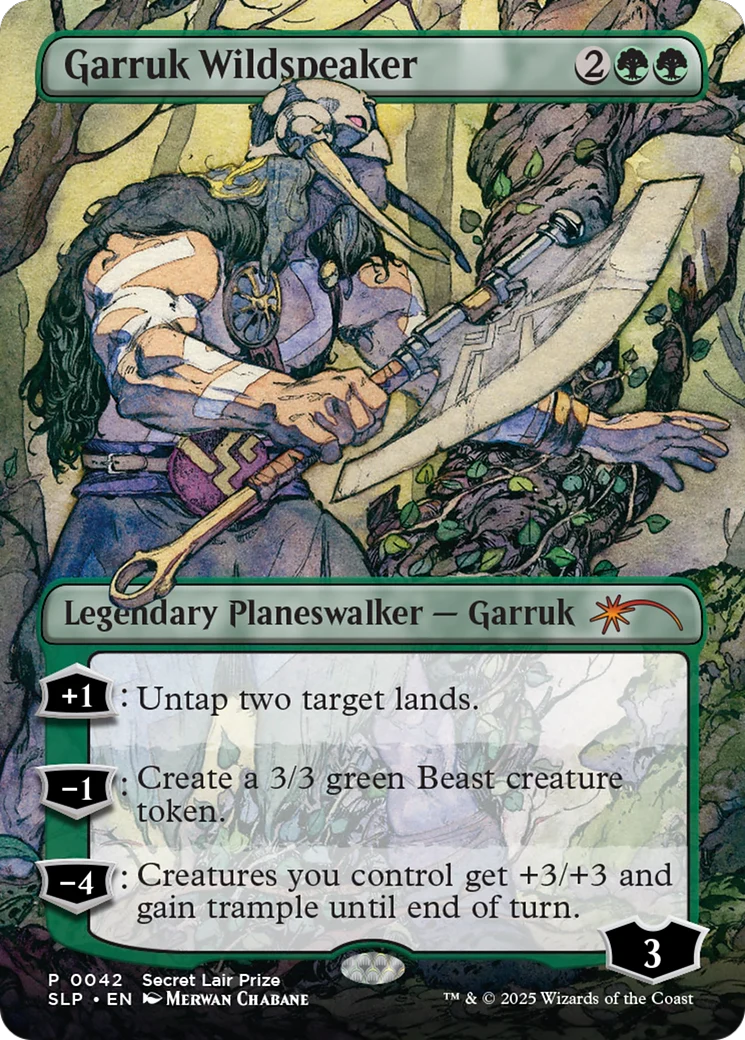Garruk Wildspeaker - Borderless (SLP)