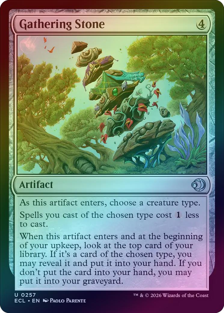 Gathering Stone (Foil) (ECL)