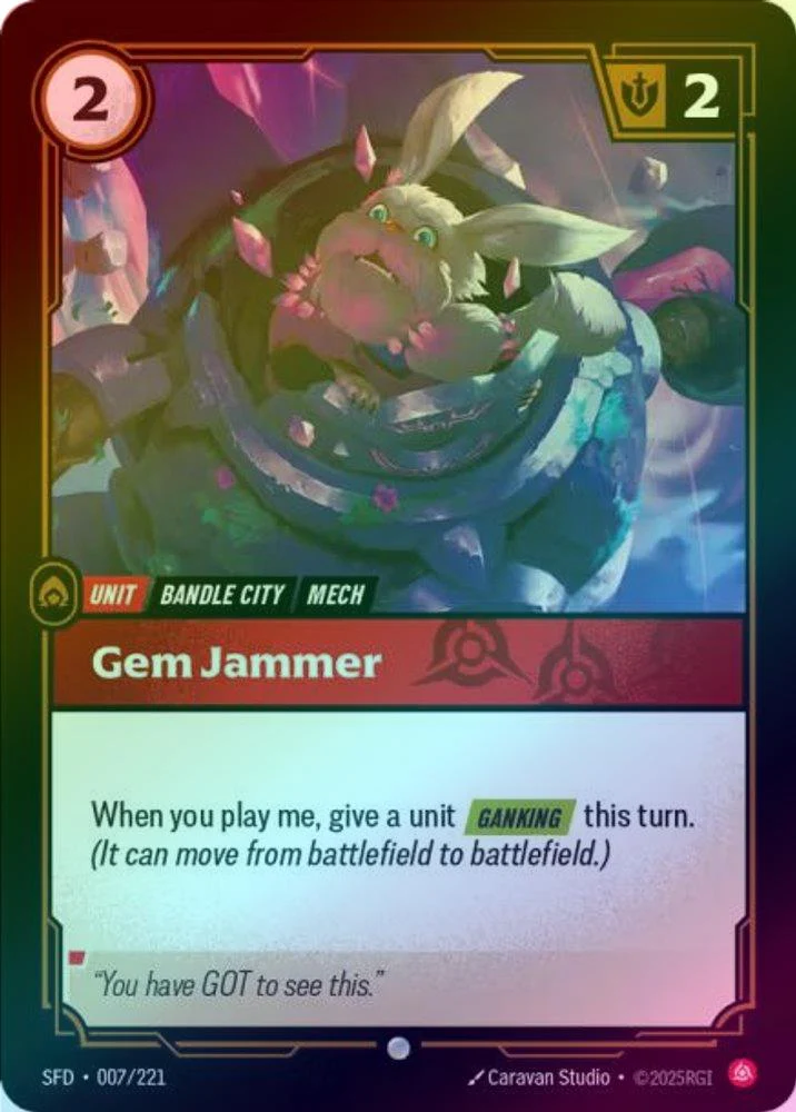 Gem Jammer - 007/221 - Common (Foil)