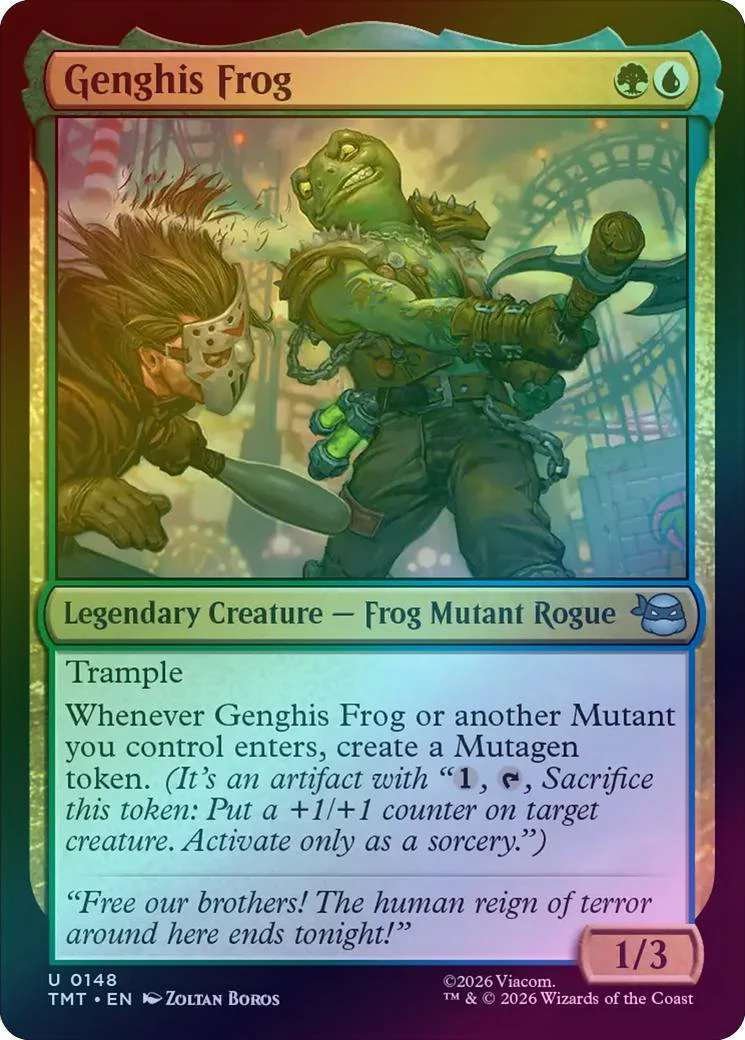 Genghis Frog (Foil) (TMT)