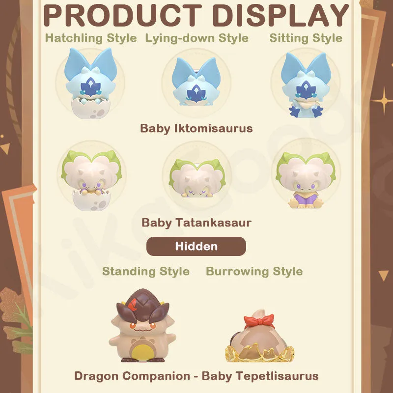 Genshin Impact - Natlan Baby Saurian Series Mini - Blind Box - Image 3