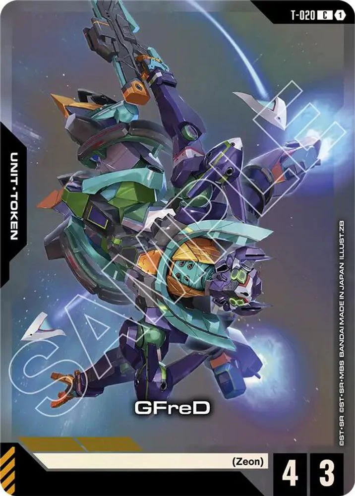 GFreD (T-020) (Premium Card Collection Gundam Assemble) - T-020 - Common