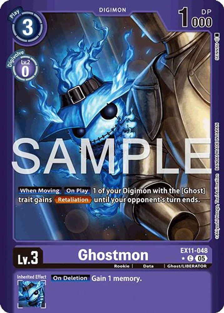 Ghostmon (Limited Foil) - EX11-048 - Common