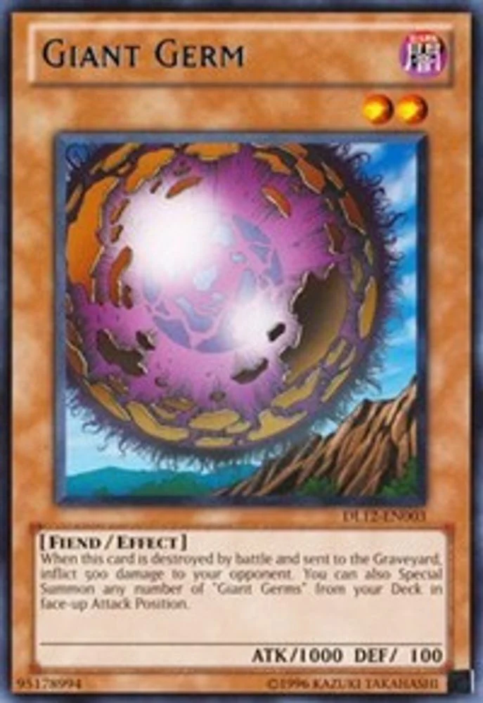 Giant Germ (Blue) - DL12-EN003 - Rare