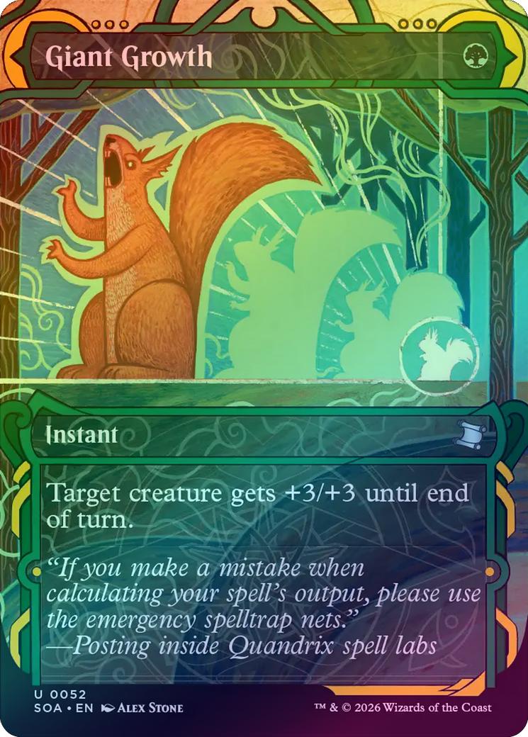 Giant Growth (Foil) (SOA)