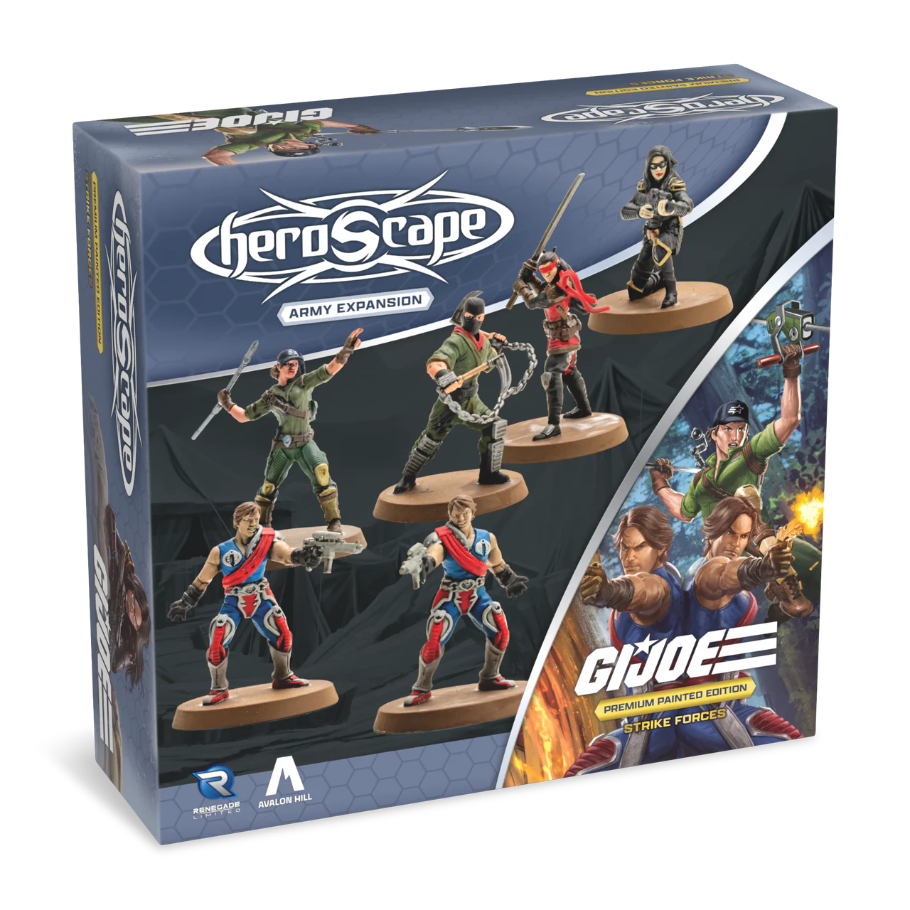 G.I. Joe Heroscape - Strike Forces Army Expansion - Premium Painted Edition