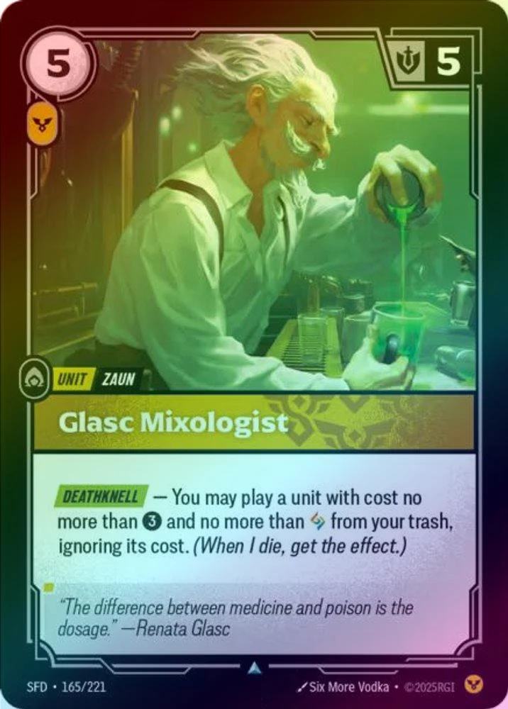 Glasc Mixologist - 165/221 - Uncommon (Foil)