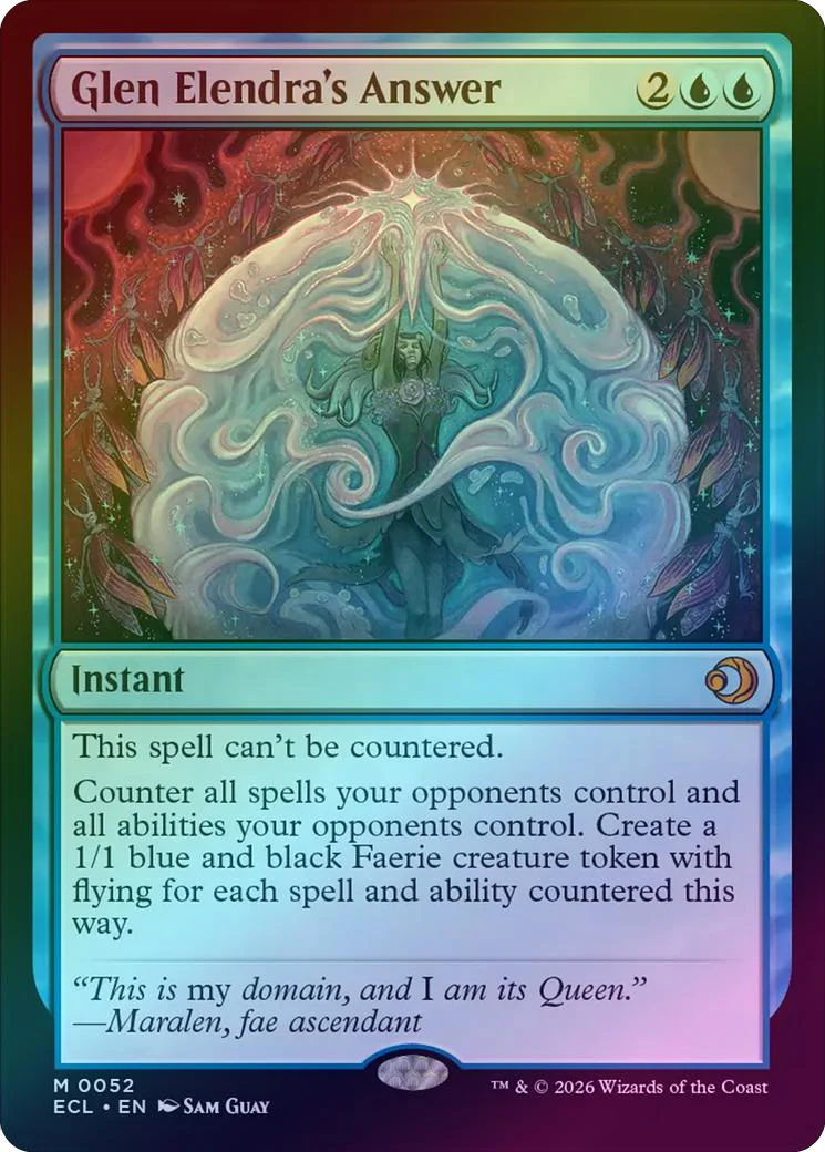 Glen Elendra's Answer (Foil) (ECL)