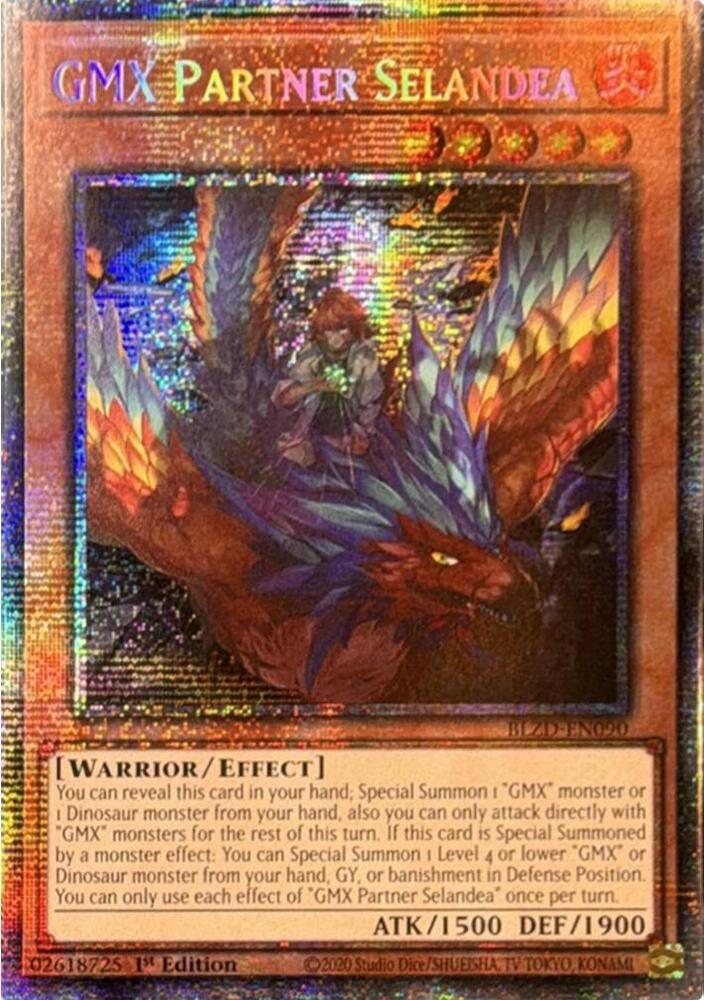 GMX Partner Selandea - BLZD-EN090 - Starlight Rare - 1st Edition