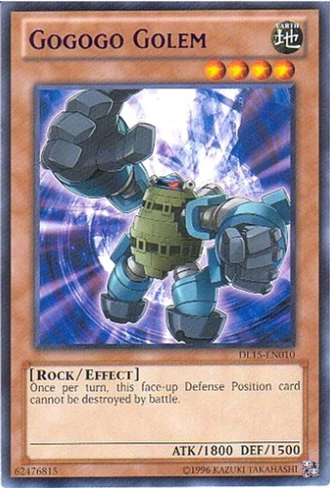Gogogo Golem (Purple) - DL15-EN010 - Rare