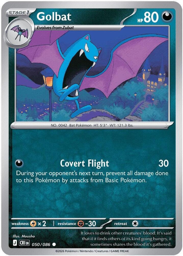 Golbat - 050/086 - Common