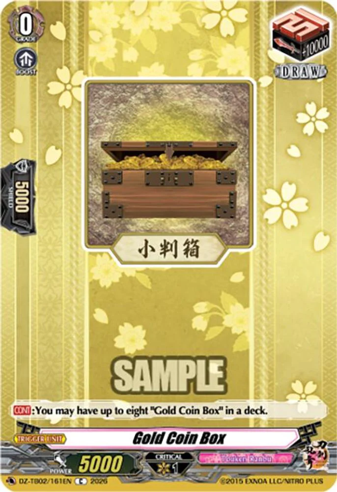 Gold Coin Box - DZ-TB02/161EN - Common