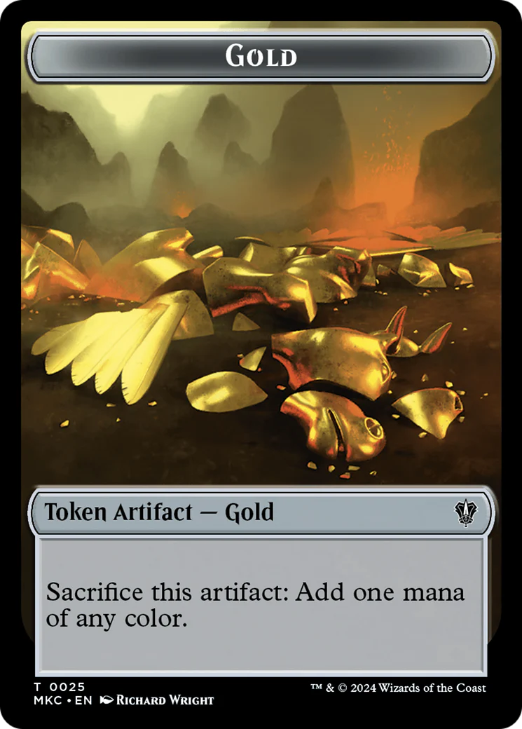 Gold // Lightning Rager Token (TMKC)