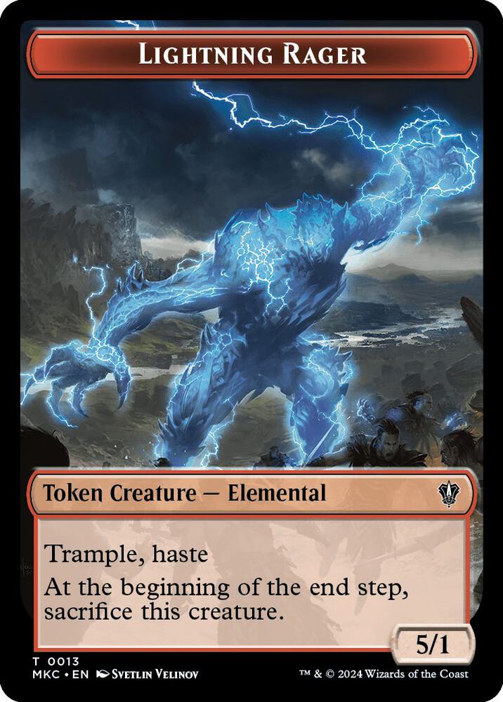 Gold // Lightning Rager Token (TMKC) - Image 2