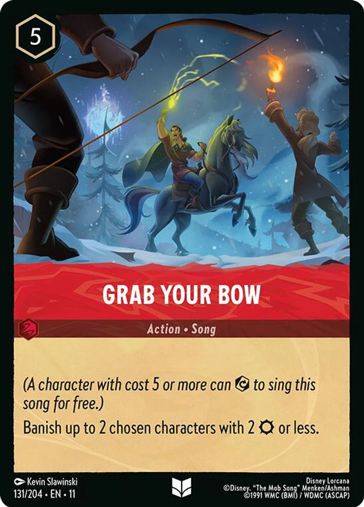 Grab Your Bow - 131/204 - Uncommon