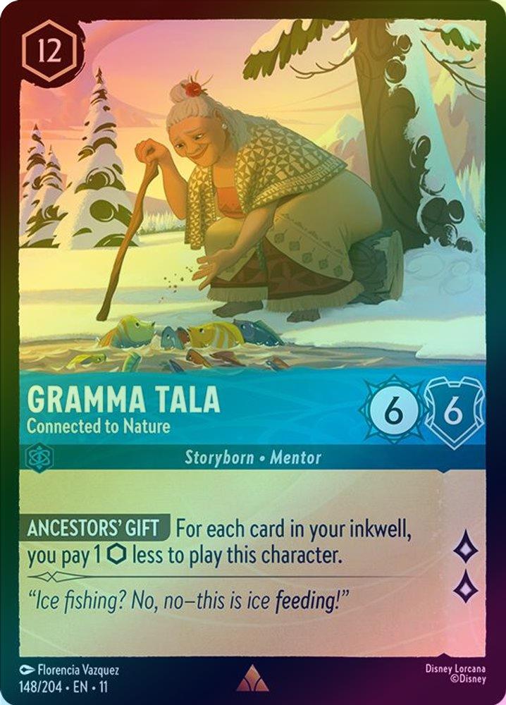 Gramma Tala (Connected to Nature) - 148/204 - Rare (Foil)