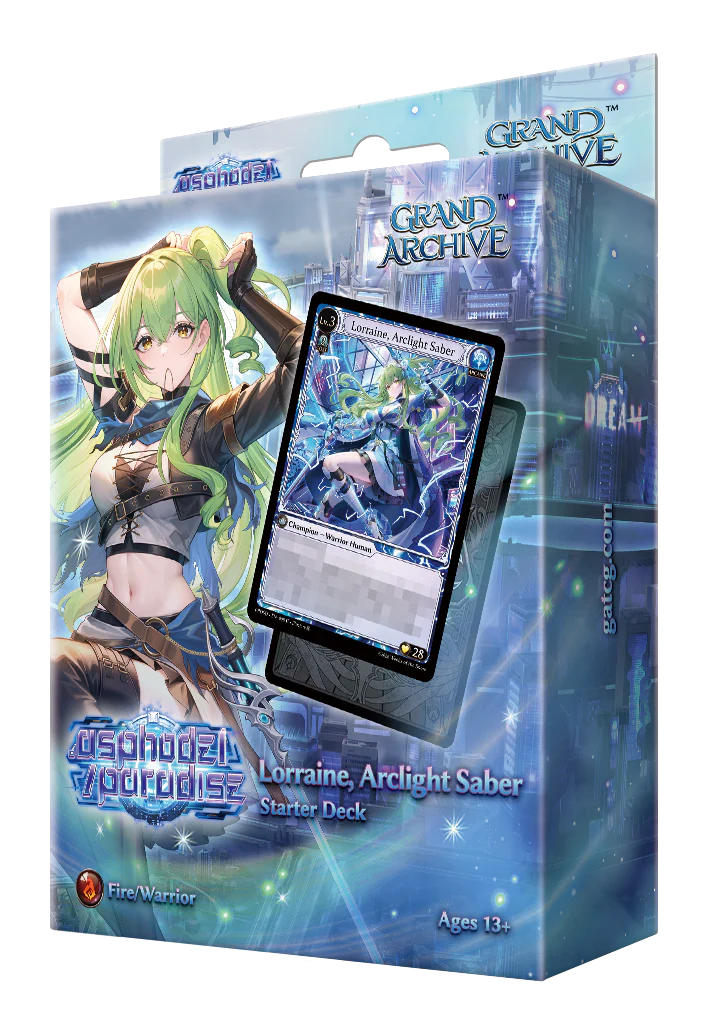 Grand Archive - Distorted Reflections Starter Deck - Lorraine, Archlight Saber (Pre-Order)