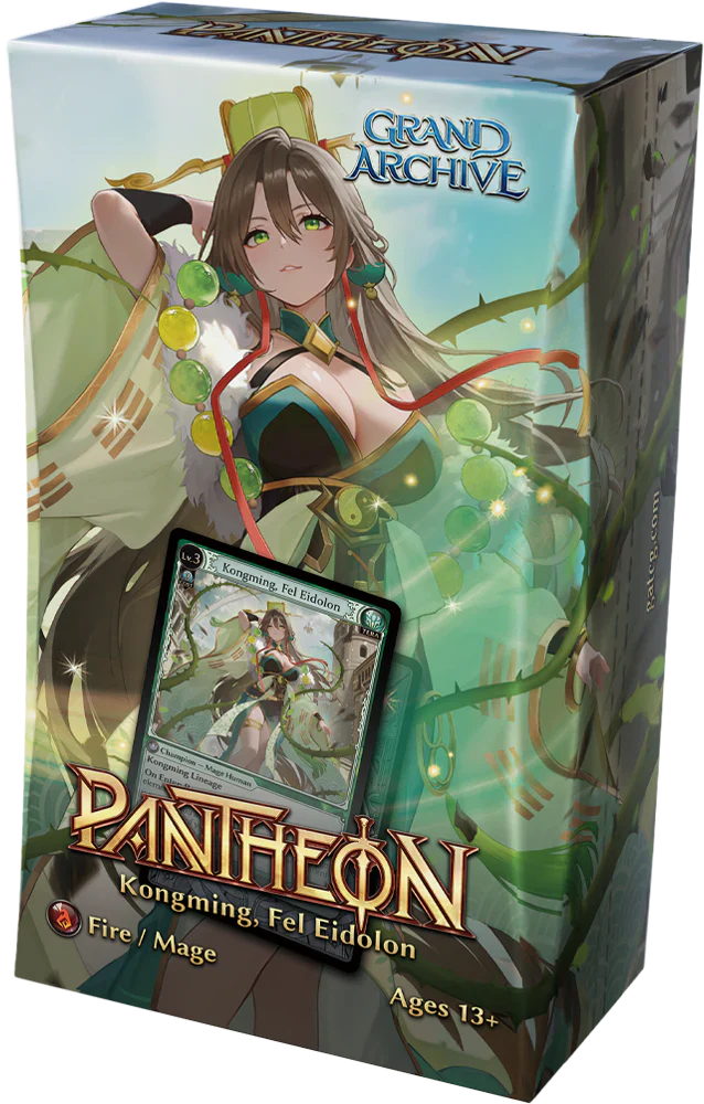 Grand Archive: Radiant Origins Pantheon Starter Deck - Kongming, Fel Eidolon