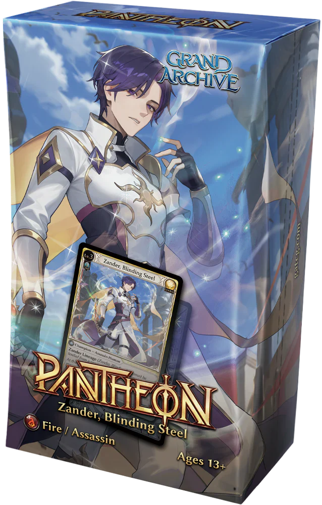 Grand Archive: Radiant Origins Pantheon Starter Deck - Zander, Blinding Steel