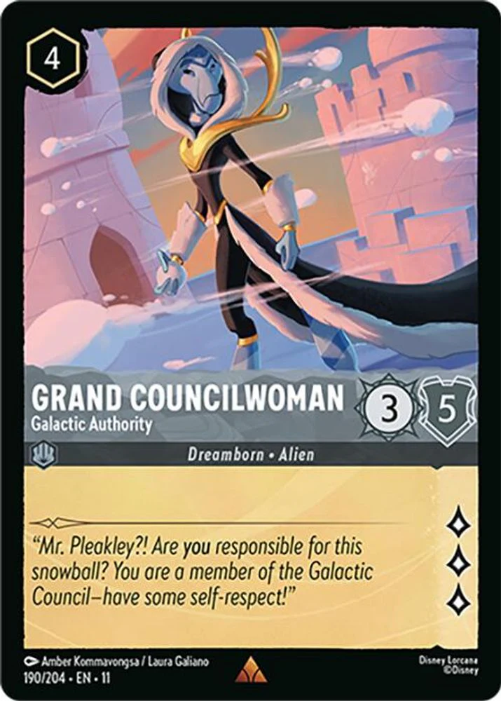 Grand Councilwoman (Galactic Authority) - 190/204 - Rare