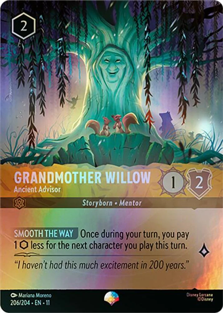 Grandmother Willow (Ancient Advisor) - 206/204 - Epic