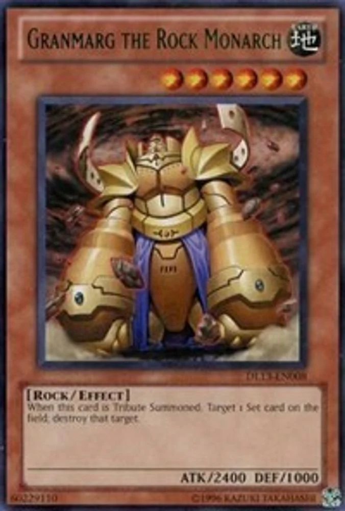Granmarg the Rock Monarch (Green) - DL13-EN008 - Rare