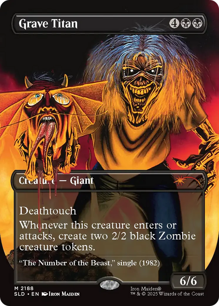 Grave Titan - IRON MAIDEN: Album Art (SLD)