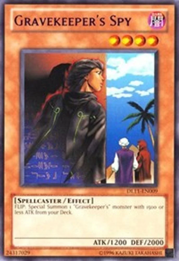 Gravekeeper's Spy (Purple) - DL11-EN009 - Rare