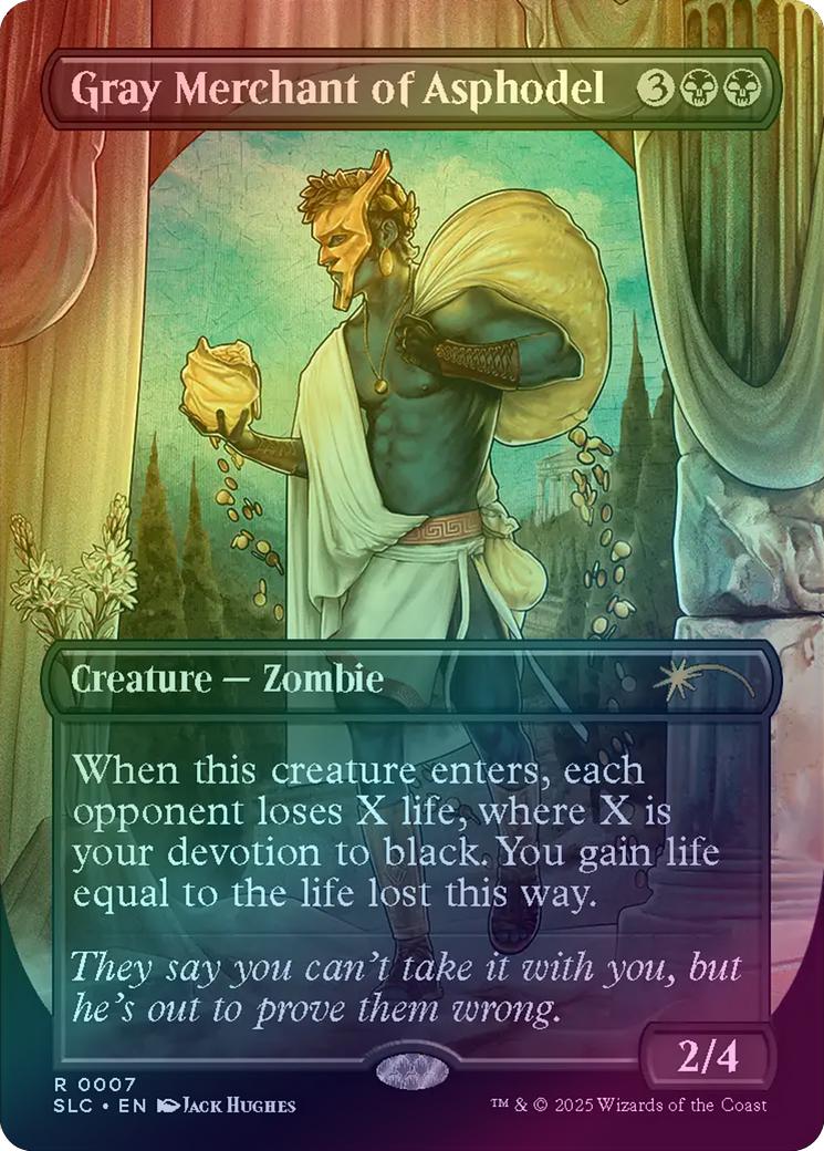 Gray Merchant of Asphodel - Encyclopedia of Magic (Foil) (SLC)