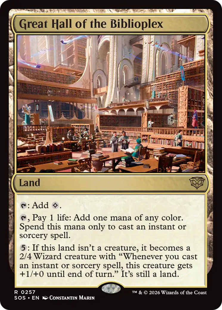 Great Hall of the Biblioplex (SOS)
