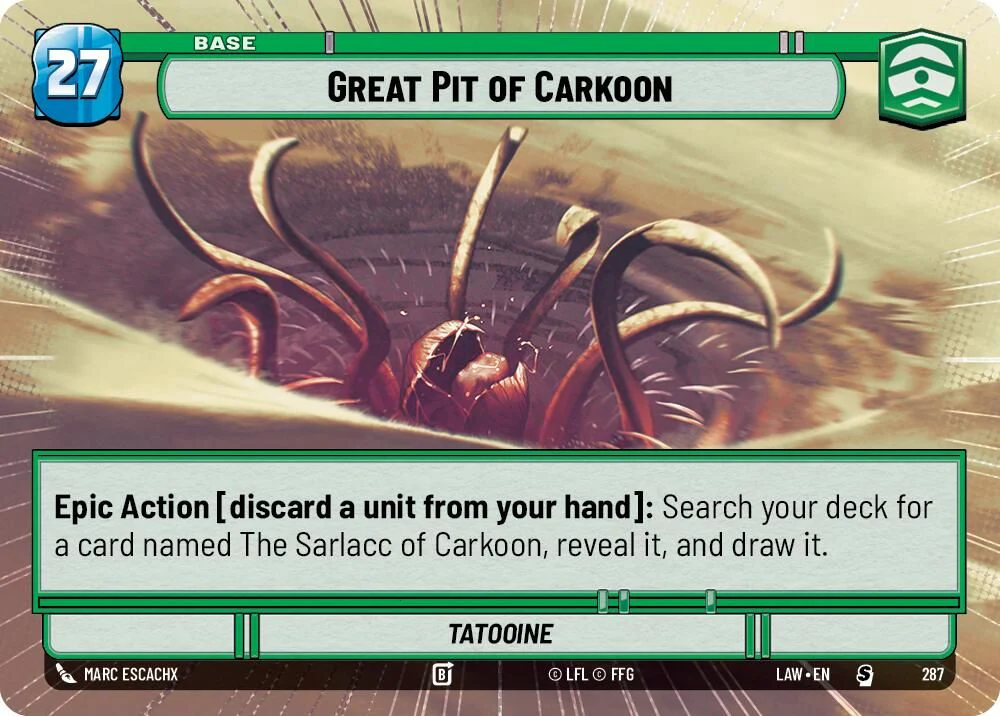Great Pit of Carkoon (Hyperspace) - 287 - Special