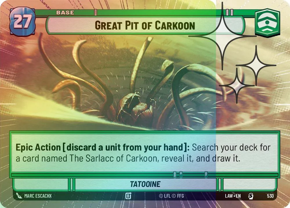 Great Pit of Carkoon (Hyperspace Foil) - 530 - Special (Foil)