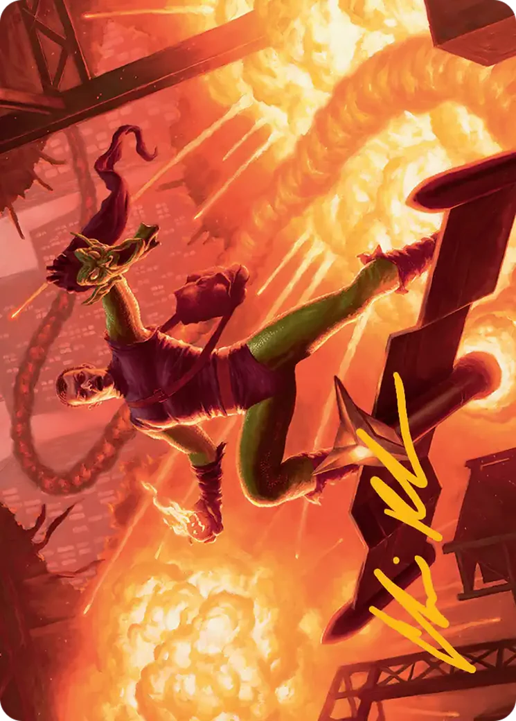 Green Goblin, Revenant - Art Series (Gold-Stamped Signature) (ASPM)