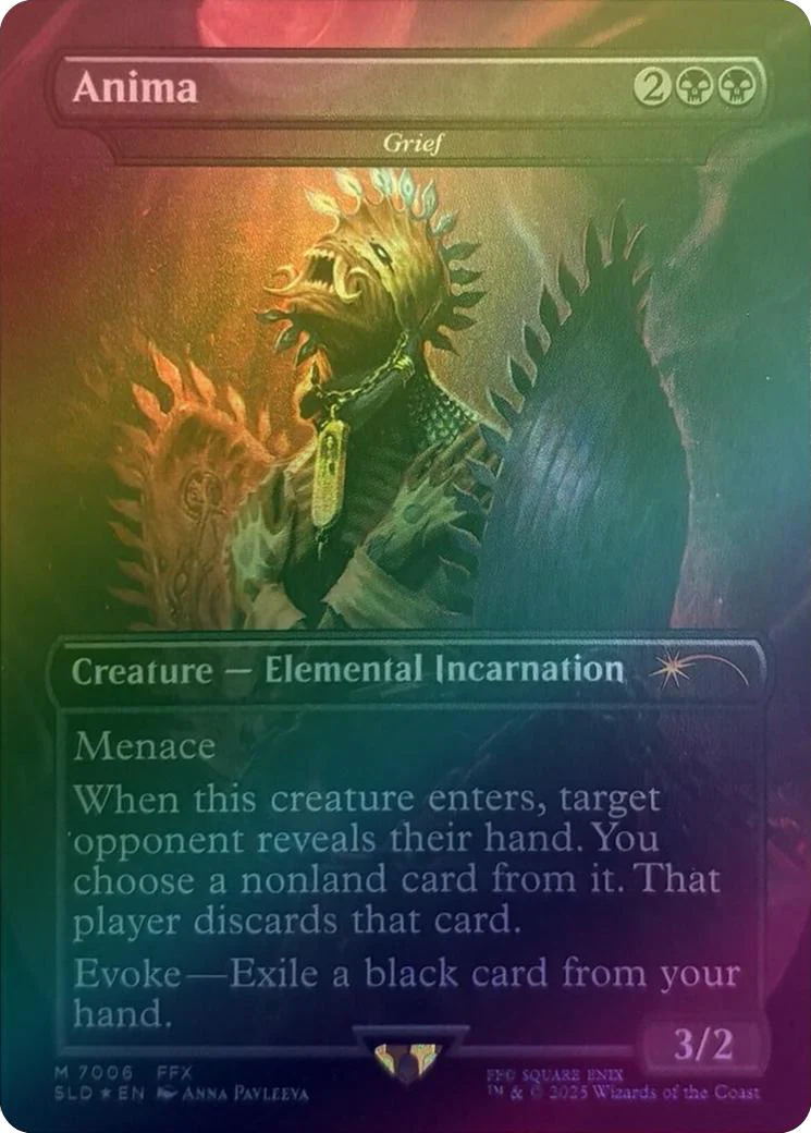 Anima // Grief - FF Bonus Card (Rainbow Foil) (SLD)