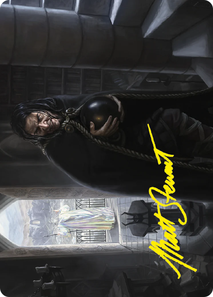 GrĂma, Saruman's Footman - Art Series (Gold-Stamped Signature) (ALTR)