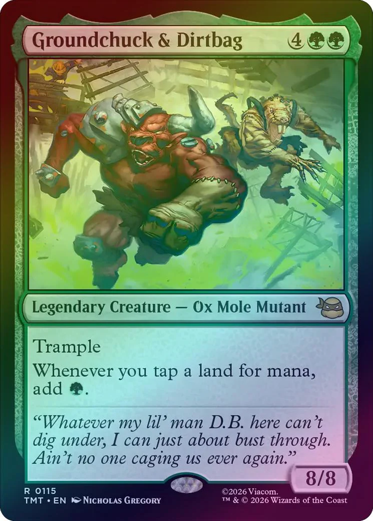 Groundchuck & Dirtbag (Foil) (TMT)