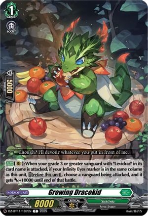 Growing Dracokid - DZ-BT11/107EN - Common