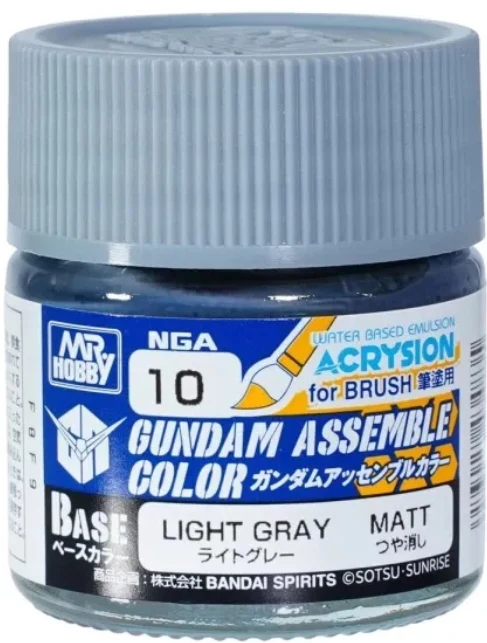 Gundam Assemble Color - Light Gray [NGA10] (Pre-Order)