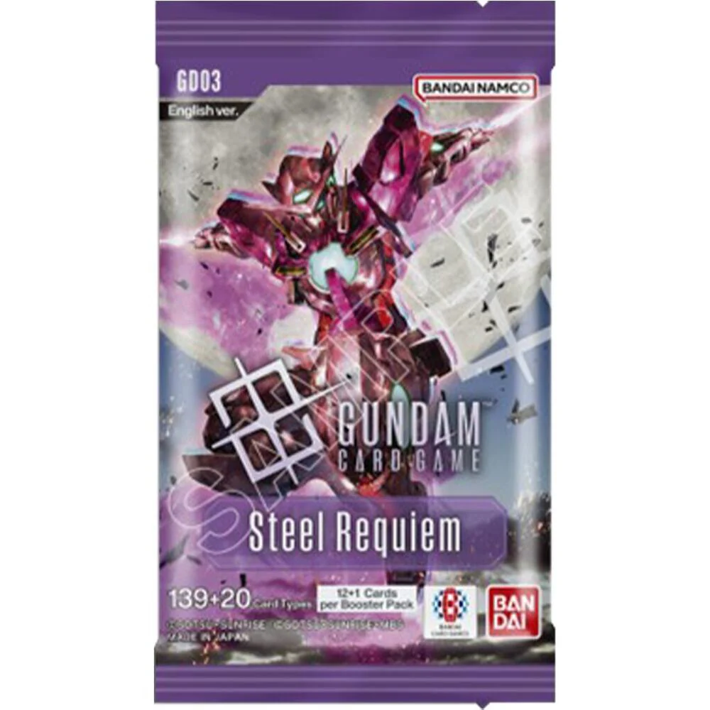 Gundam Card Game - GD-03 - Steel Requiem Booster Pack
