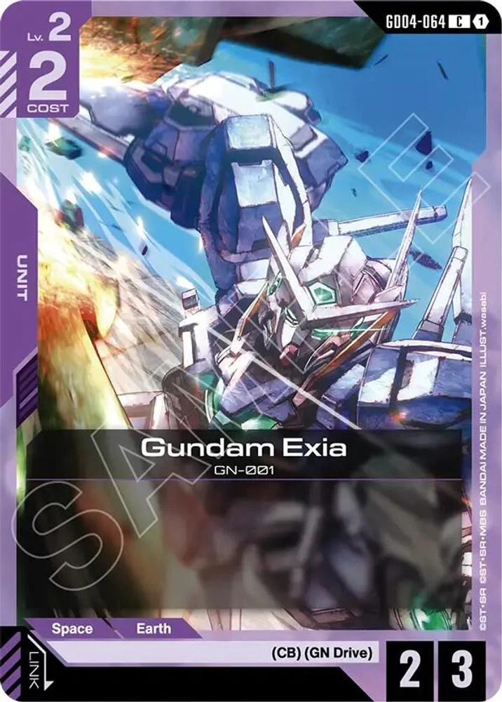 Gundam Exia (GD04-064) - GD04-064 - Common