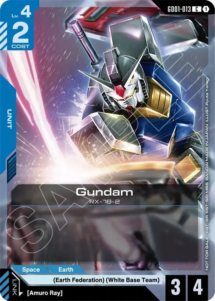 Gundam (GD01-013) (WCS26-27 Participation Pack Vol.1) - GD01-013 - Common