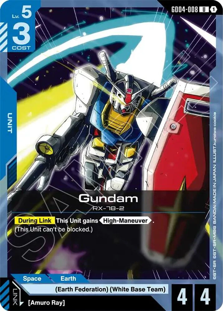 Gundam (GD04-008) - GD04-008 - Uncommon