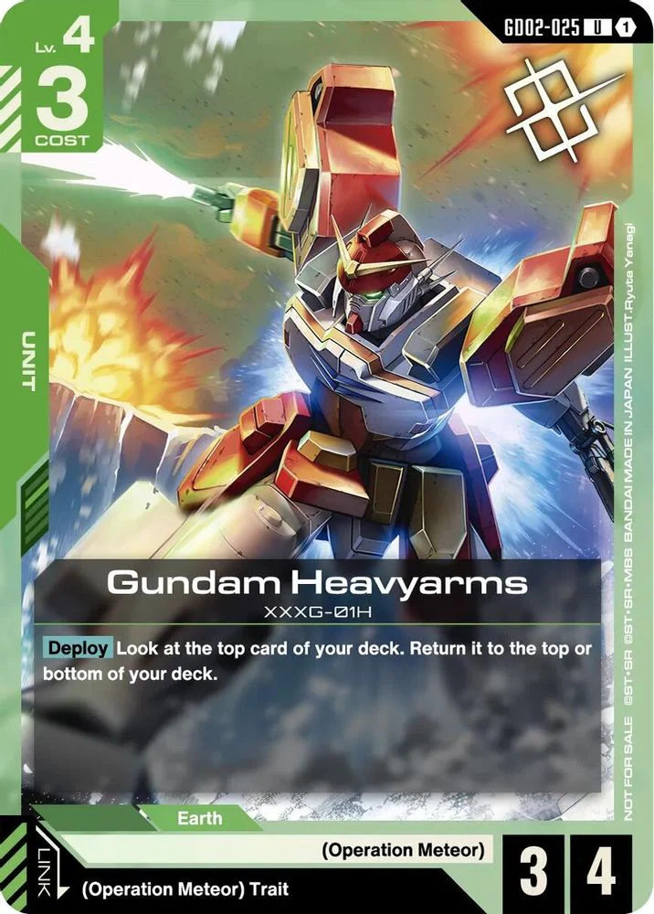 Gundam Heavyarms (Judge Pack 02) - GD02-025 - Uncommon